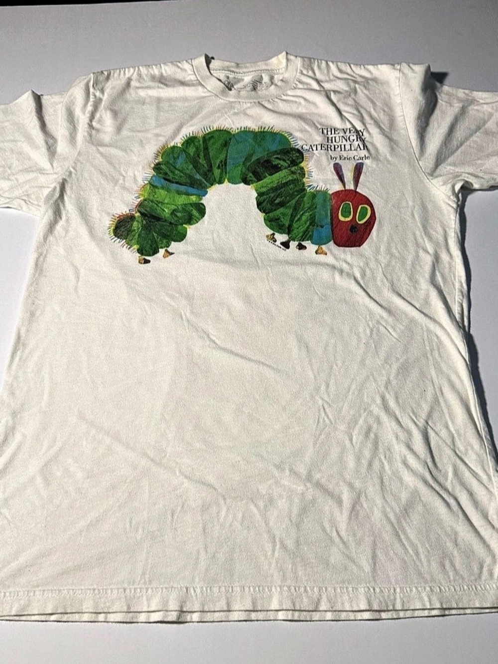 Eric Carle The Very Hungry Caterpillar Graphic T-Shirt Book Illustration